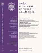 Anales del Seminario de Historia de la Filosofía