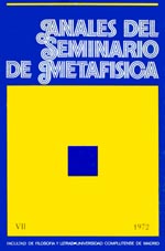 Anales del Seminario de Metafísica